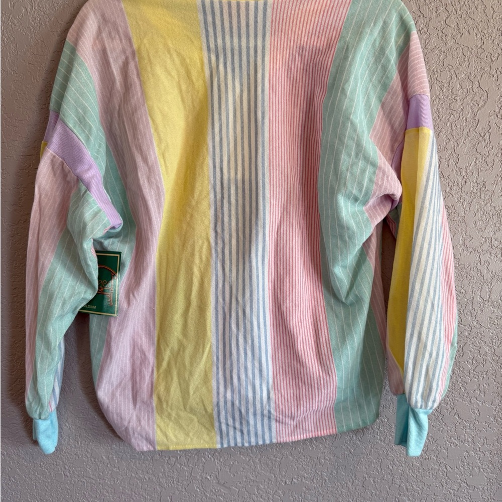 Colorful Striped Blouse - Picture 7 of 7